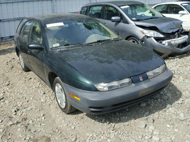 1G8ZG8283WZ316530 - 1998 SATURN SW1 GREEN photo 1