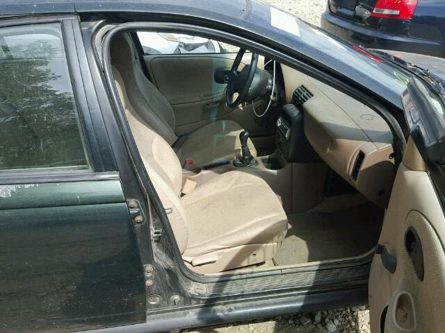 1G8ZG8283WZ316530 - 1998 SATURN SW1 GREEN photo 5