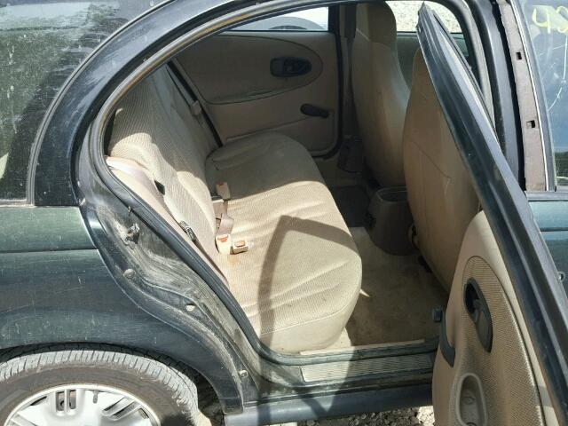 1G8ZG8283WZ316530 - 1998 SATURN SW1 GREEN photo 6