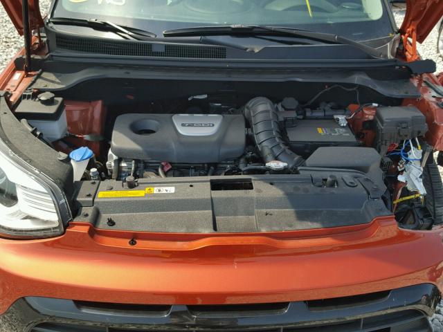 KNDJX3AA3J7588347 - 2018 KIA SOUL ! ORANGE photo 7