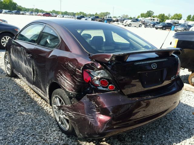 JTKDE3B75A0316826 - 2010 TOYOTA SCION TC 勃艮第红 照片 3