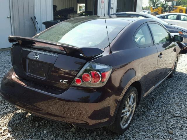 JTKDE3B75A0316826 - 2010 TOYOTA SCION TC 勃艮第红 照片 4