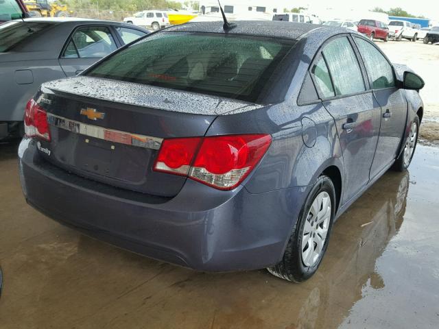 1G1PA5SH7D7265967 - 2013 CHEVROLET CRUZE LS GRAY photo 4