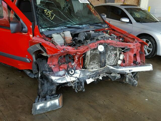 1GCDT13EX88152452 - 2008 CHEVROLET COLORADO RED photo 9