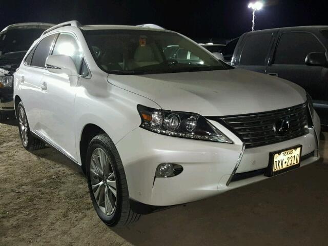 2T2ZK1BA5EC148649 - 2014 LEXUS RX 350 WHITE photo 1