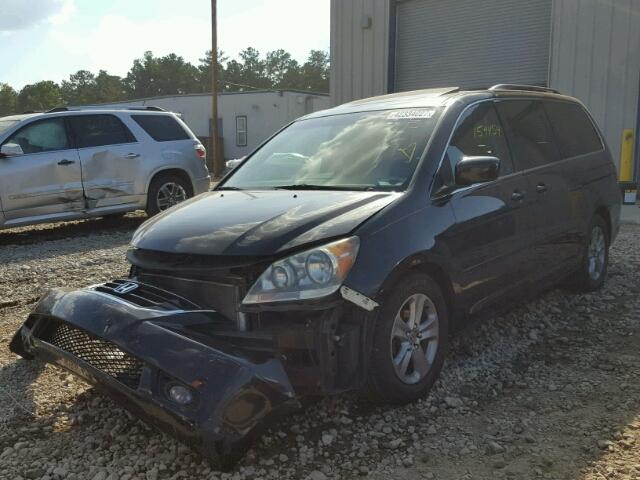 5FNRL38918B067559 - 2008 HONDA ODYSSEY BLACK photo 2