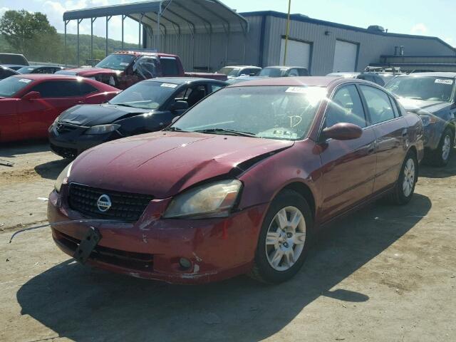 1N4AL11D16N399070 - 2006 NISSAN ALTIMA S BURGUNDY photo 2