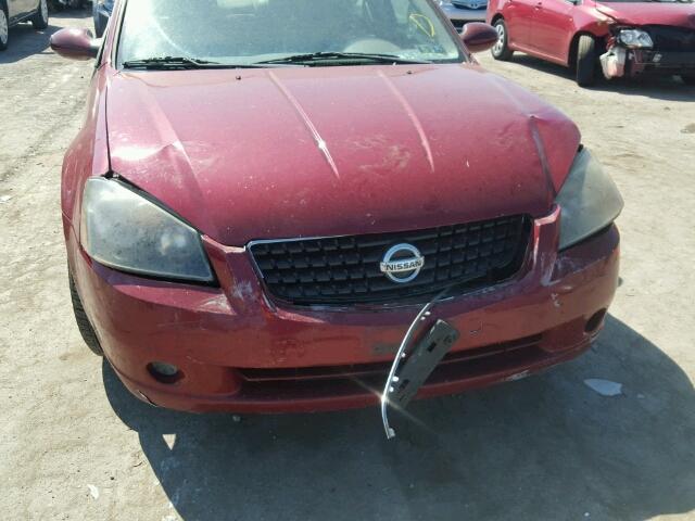 1N4AL11D16N399070 - 2006 NISSAN ALTIMA S BURGUNDY photo 9