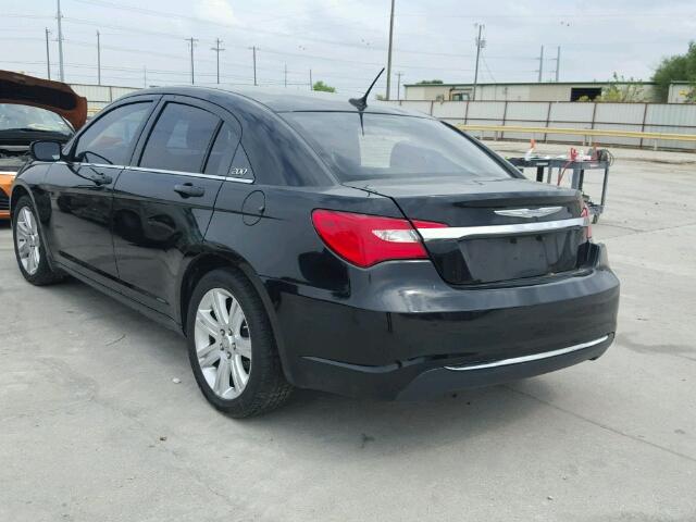 1C3CCBAB2DN761819 - 2013 CHRYSLER 200 LX BLACK photo 3