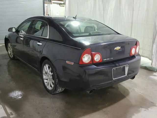 1G1ZE5E79BF109643 - 2011 CHEVROLET MALIBU LTZ 黑色 照片 3