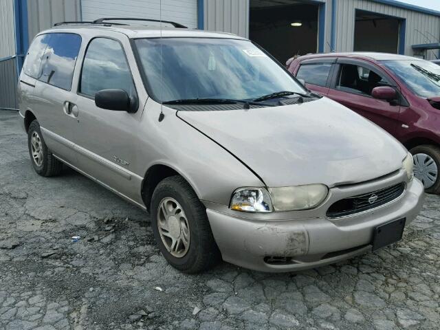 4N2XN11T6YD813925 - 2000 NISSAN QUEST SE TAN photo 1