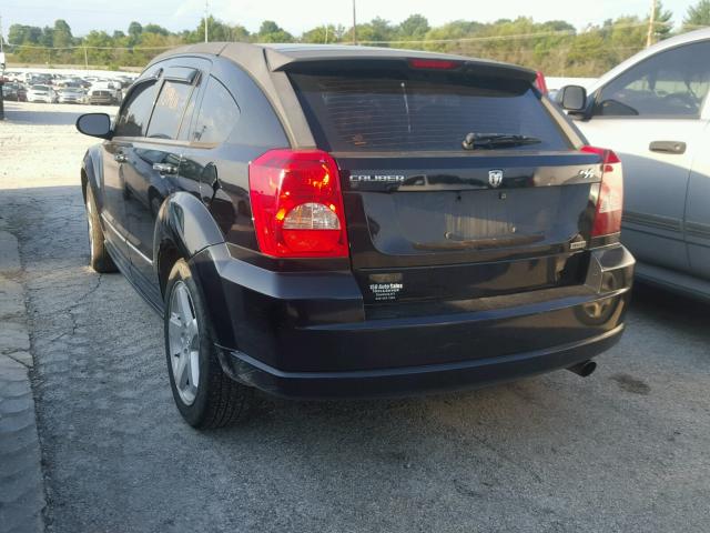 1B3HE78K27D110507 - 2007 DODGE CALIBER R/ BLACK photo 3