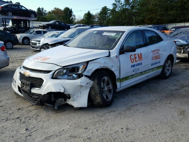 1G11B5SL8EF133475 - 2014 CHEVROLET MALIBU LS თეთრი ფოტო 2