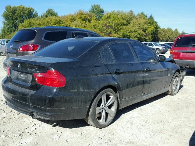 WBAPL335X9A405026 - 2009 BMW 335 XI BLACK photo 4