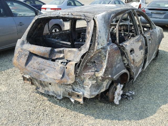 KNADE163876234630 - 2007 KIA RIO 5 SX BURN photo 4