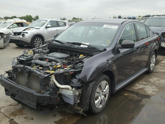 4S3BMBA60B3214368 - 2011 SUBARU LEGACY GRAY photo 2