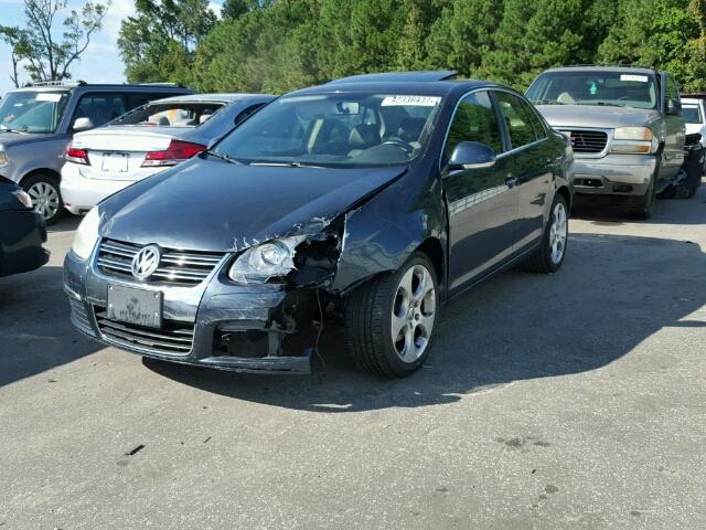 3VWRM71K88M161237 - 2008 VOLKSWAGEN JETTA SE BLUE photo 2