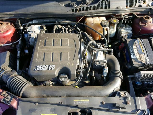 1G1ZS53896F136285 - 2006 CHEVROLET MALIBU LS RED photo 7