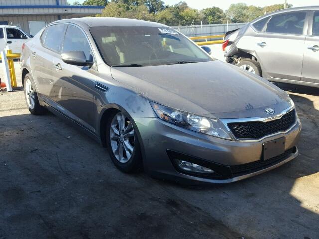 5XXGM4A7XDG115649 - 2013 KIA OPTIMA LX GRAY photo 1