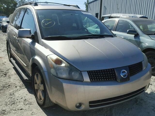 5N1BV28U84N358478 - 2004 NISSAN QUEST S GOLD photo 1