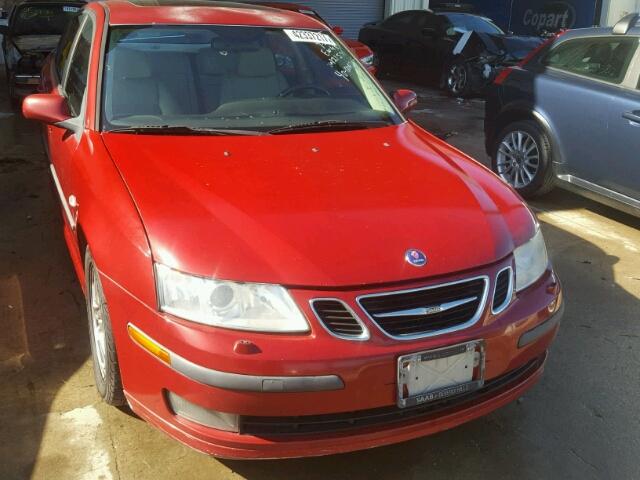 YS3FD49Y261121591 - 2006 SAAB 9-3 RED photo 9