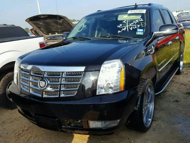 3GYFK62828G188080 - 2008 CADILLAC ESCALADE BLACK photo 2