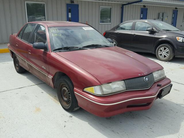 1G4NJ5439NC623638 - 1992 BUICK SKYLARK RED photo 1