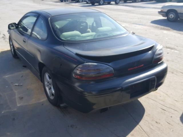 1G2WP12K6WF230713 - 1998 PONTIAC GRAND PRIX BLACK photo 3