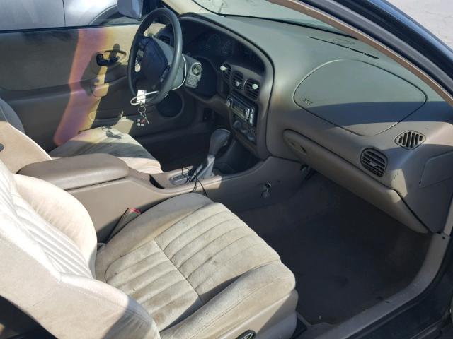 1G2WP12K6WF230713 - 1998 PONTIAC GRAND PRIX BLACK photo 5