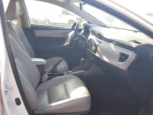 5YFBPRHE4EP164955 - 2014 TOYOTA COROLLA EC 白色 照片 5