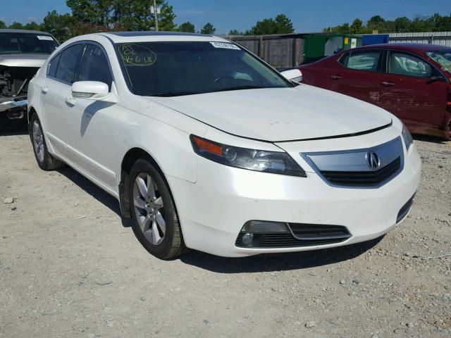 19UUA8F53DA014654 - 2013 ACURA TL TECH WHITE photo 1