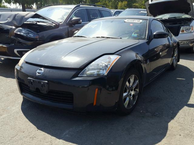 JN1AZ34E04T064452 - 2004 NISSAN 350Z COUPE BLACK photo 2