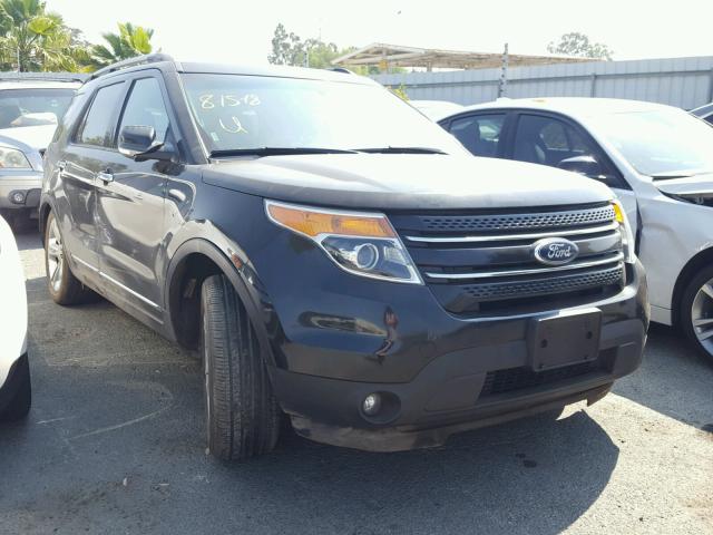 1FM5K7F87FGA46572 - 2015 FORD EXPLORER L BLACK photo 1