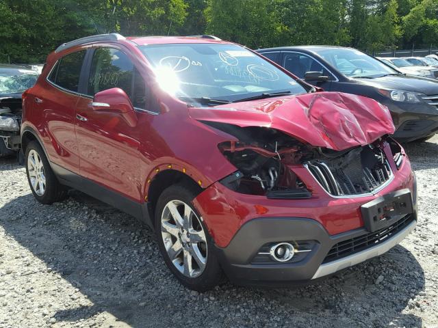 KL4CJFSB0EB783242 - 2014 BUICK ENCORE CON RED photo 1