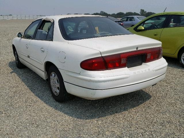 2G4WB52KX21105969 - 2002 BUICK REGAL LS WHITE photo 3