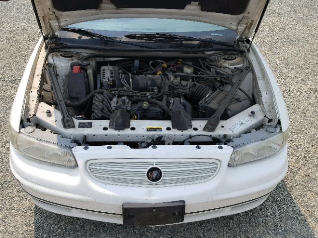 2G4WB52KX21105969 - 2002 BUICK REGAL LS WHITE photo 7