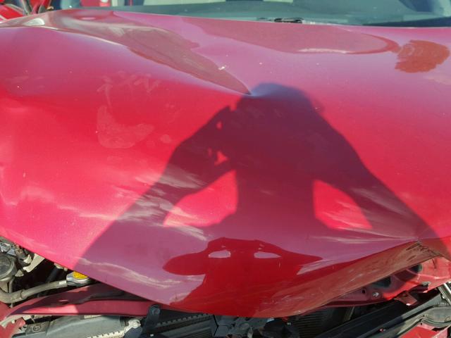 4T1BE46K49U346872 - 2009 TOYOTA CAMRY BASE RED photo 7