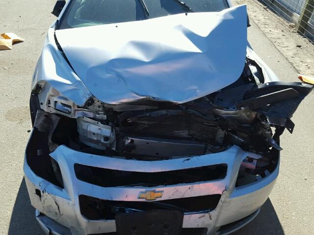 1G1ZA5EU0CF389746 - 2012 CHEVROLET MALIBU LS ვერცხლისფერი ფოტო 7