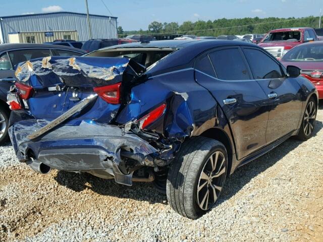 1N4AA6AP5GC438429 - 2016 NISSAN MAXIMA 3.5 BLUE photo 4