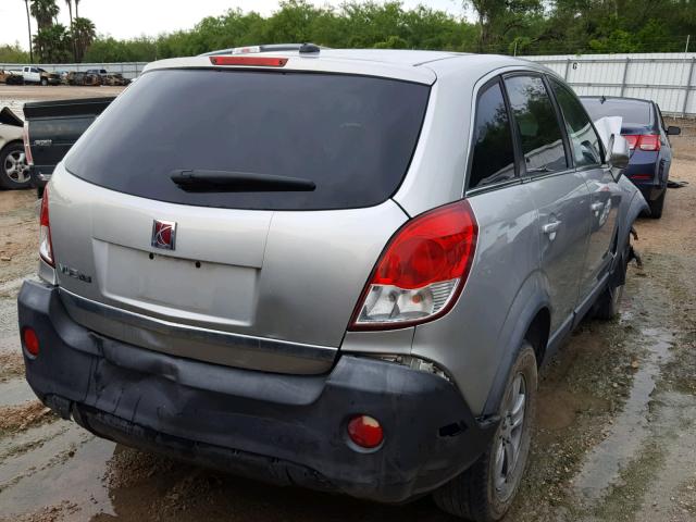 3GSCL33P08S514096 - 2008 SATURN VUE XE GRAY photo 4