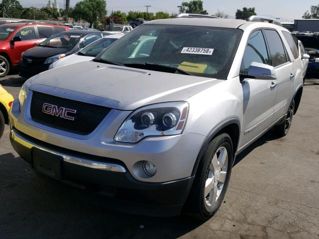 1GKEV33717J166098 - 2007 GMC ACADIA SLT ვერცხლისფერი ფოტო 2