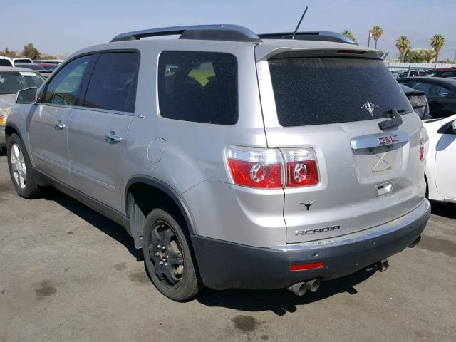 1GKEV33717J166098 - 2007 GMC ACADIA SLT ვერცხლისფერი ფოტო 3