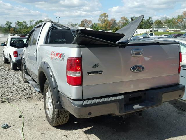 1FTPW14V37FA90440 - 2007 FORD F150 SUPER SILVER photo 3