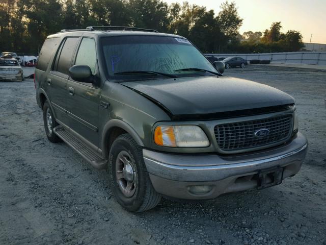 1FMPU18L2YLC22388 - 2000 FORD EXPEDITION GREEN photo 1