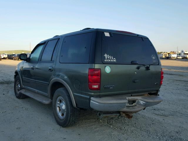 1FMPU18L2YLC22388 - 2000 FORD EXPEDITION GREEN photo 3