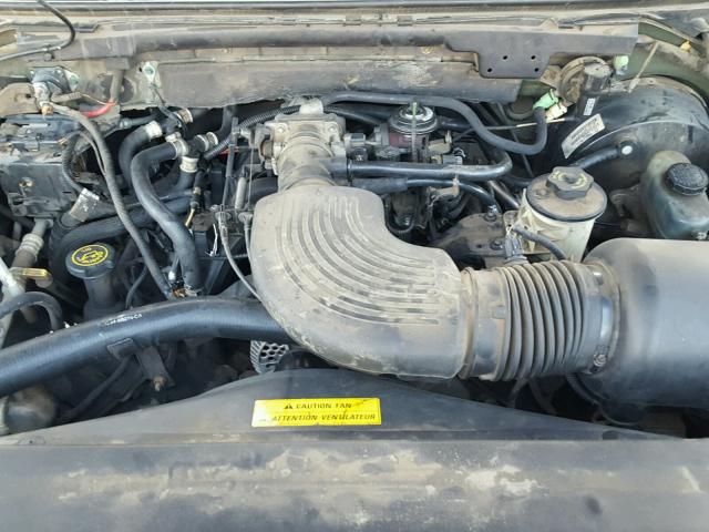 1FMPU18L2YLC22388 - 2000 FORD EXPEDITION GREEN photo 7