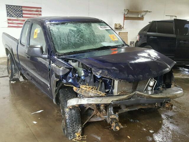 1GCDT19EX88187757 - 2008 CHEVROLET COLORADO BLUE photo 1