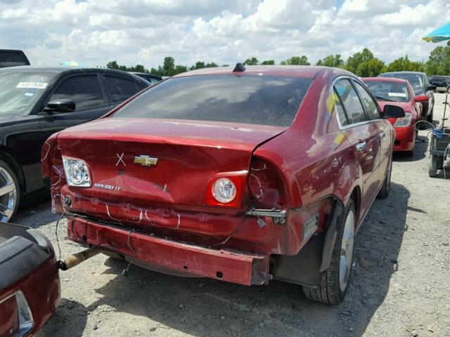 1G1ZC5E04CF368065 - 2012 CHEVROLET MALIBU 1LT წითელი ფოტო 4