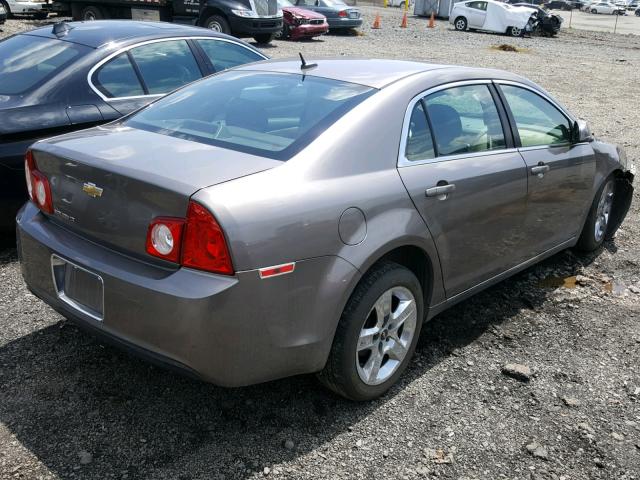 1G1ZC5EB6AF216366 - 2010 CHEVROLET MALIBU 1LT BROWN photo 4