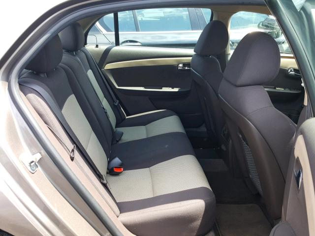 1G1ZC5EB6AF216366 - 2010 CHEVROLET MALIBU 1LT BROWN photo 6